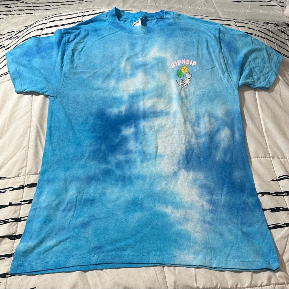 Ripndip Sky Blue Tie-Dye Tee men’s size small